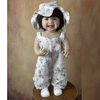 Búp Bê Tái Sinh Thân Nhựa Mềm Mại 55 cm = 22 inch Reborn Silicon Vinyl Doll