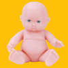 [Đủ mẫu] Búp Bê Tái Sinh Nhựa mềm 12 cm - Vinyl reborn Baby 5 inch Doll