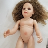 Búp Bê Tái Sinh Thân Nhựa Mềm Mếu KEUIME 55 CM 22 inch Reborn Body Full Doll PVN4108