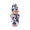 Búp Bê Em Bé Sơ Sinh Ngủ Đông 11 cm 3,5 inch Kèm Trang Phục Sleeping Doll 