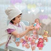 [Đủ mẫu] Búp Bê Tái Sinh Nhựa mềm 12 cm - Vinyl reborn Baby 5 inch Doll