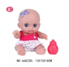 Búp Bê Nhựa Cao Cấp Tái Sinh 21 cm mắt 3D - Cute Baby Doll 8 Inch