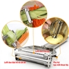 Nạo Rau Củ Quả Inox Cao Cấp Đa Năng 2 In 1 - Dao Bào Inox Cao Cấp 2 Lưỡi Bào Vỏ + Bào Sợi - Double Peeler