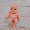 Búp Bê Tái Sinh Nhựa Mềm 18 cm 7 inch mắt 3D  Vinyl Reborn Baby Doll