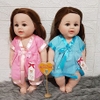 {Đủ mẫu} Búp Bê Bé Gái Tái Sinh Nhựa Mềm Nathaniel Cao Cấp 48 cm 19 inch Silicone Reborn Doll