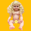 Búp Bê Tái Sinh Thân Nhựa Mềm Mại 55 cm = 22 inch Reborn Silicon Vinyl Doll