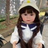 Búp Bê Tái Sinh Thân Nhựa Mềm _  Mô Hình Búp Bê Tiền Sản Reborn Body Full Silicone Doll