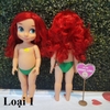 Búp Bê Nàng Tiên Cá 39 cm Ariel Disney Animator 16 inch doll Phiên Bản Mập Lùn