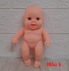 Búp Bê Tái Sinh Nhựa Mềm 18 cm 7 inch mắt 3D  Vinyl Reborn Baby Doll