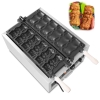 {Đủ Mẫu} Xài Điện 3000W & Xài Gas Máy Nướng Bánh Đường Phố 38x38x26cm Waffle Maker Electric