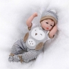 (Đủ mẫu) Búp Bê Tái Sinh 55 cm = 22 inch Thân Gòn Mềm Mại  NPK Reborn Vinyl Doll (Hàng Tồn Kho}