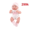 Búp Bê Tái Sinh Nhựa Mềm Mại 33 cm = 13 inch Anmiya Tây Ban Nha Body Full Silicon Vinyl Doll