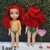 Búp Bê Nàng Tiên Cá 39 cm Ariel Disney Animator 16 inch doll Phiên Bản Mập Lùn