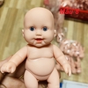 [Đủ mẫu] Búp Bê Tái Sinh Nhựa mềm 12 cm - Vinyl reborn Baby 5 inch Doll