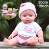 Búp Bê Tái Sinh Nhựa Mềm Nathaniel Cao Cấp Trọc 30 cm 12 inch Reborn Vynil Doll