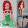 Búp Bê Disney Mỹ Nàng Tiên Cá 39 Cm - Disney Princess Ariel Toddler 16 Inch Doll (Hàng Tồn Kho)