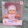 Búp Bê Tái Sinh Nhựa Mềm 18 cm 7 inch mắt 3D  Vinyl Reborn Baby Doll