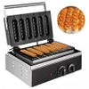 Máy Nướng Bánh 6 Xúc Xích Caro Công Nghiệp Hot Dog Waffle Maker Machine 1500W Electric 220V PVN2831