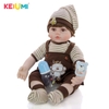  Búp Bê Tái Sinh KEIUMI_NPK Thân Gòn 50 cm, 55 cm, 60 cm Silicon Reborn Toddler Semi Soft Vinyl Doll 22 inch, 24 inch