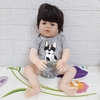 Búp Bê Tái Sinh Thân Nhựa Mềm _  Mô Hình Búp Bê Tiền Sản Reborn Body Full Silicone Doll