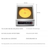 {Đủ Mẫu) Bếp Hồng Ngoại Đơn HinPo 3500W 220V Công Nghiệp Nút Nhấn, Núm vặn cơ Không Kén Nồi