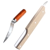 Bộ 2 món Dụng Cụ Chặt Gáo Dừa Khô G010P + Lấy Cơm Dừa Khô  G008P Bằng Thép Không Gỉ Siêu Nhanh, Nhẹ Nhàng Tiện Dụng  Coconut Shell Opener Tools PVN5712