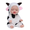 Búp Bê Em Bé Sơ Sinh Ngủ Đông 11 cm 3,5 inch Kèm Trang Phục Sleeping Doll 