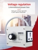Bộ Điều Chỉnh Tốc Độ Điện Áp Và Nhiệt Độ Công Suất Máy 220V 4000W Biến Đổi Động Cơ Vô Hạn PVN6228
