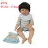 Búp Bê  Tiền Sản 55 cm 22 inch NPK Full Silicone Body Reborn Doll Manocanh Trẻ Em