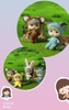 Búp Bê Em Bé Kawaii Mini OB 10 Cm = 3 Inch Kèm Trang Phục Động Vật Dễ Thương