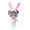 Búp Bê Em Bé Kawaii Mini OB 10 Cm = 3 Inch Kèm Trang Phục Động Vật Dễ Thương