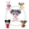 Búp Bê Em Bé Kawaii Mini OB 10 Cm = 3 Inch Kèm Trang Phục Động Vật Dễ Thương