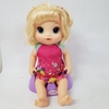 Búp Bê Mỹ Bé Lala Tập Ngồi Bô Baby Alive E0609, Búp Bê Tương Tác Baby Alive Potty Dance Baby (Blonde Straight Hair) (Hàng Hiệu,Tồn Kho) PVN4094