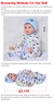 [Sale 50% còn 499k] Búp Bê Nhựa 55 Cm 22 Inch NPK Full Silicone Body Reborn Doll Mô Hình Tiền Sản Manocanh Trẻ Em Sơ Sinh  PVN4424