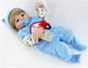 [Sale 50% còn 499k] Búp Bê Nhựa 55 Cm 22 Inch NPK Full Silicone Body Reborn Doll Mô Hình Tiền Sản Manocanh Trẻ Em Sơ Sinh  PVN4424