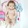 Búp Bê Nhựa Bé Gái 55 cm 22 inch NPK Full Silicone Body Reborn Doll Manocanh Trẻ Em PVN4480