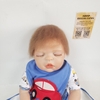 Búp Bê Nhựa  Em Bé Ngủ Đông 55 cm 22 inch NPK Full Silicone Body Reborn Doll Manocanh Trẻ Em PVN4478