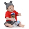 Búp Bê Nhựa Em Bé Ngủ Đông 55 cm 22 inch NPK Full Silicone Body Reborn Doll Manocanh Trẻ Em PVN4479