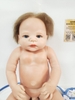 Búp Bê Nhựa Mắt 3D 55 cm 22 inch NPK Full Silicone Body Reborn Doll Manocanh Trẻ Em PVN4477
