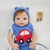 Búp Bê Nhựa Mắt 3D 55 cm 22 inch NPK Full Silicone Body Reborn Doll Manocanh Trẻ Em PVN4477