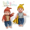 Búp Bê Nhựa Mềm BOYANG 30 Cm 12 inch Reborn Vynil Doll   