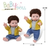 Búp Bê Nhựa Mềm BOYANG 30 Cm 12 inch Reborn Vynil Doll   