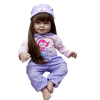 [Đủ mẫu] Búp Bê 55 cm = 22 inch Thân Gòn Mềm Mại  Reborn Silicon Vinyl Doll