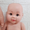 Búp Bê Tái Sinh Nhựa Mềm Mắt Chớp 45 Cm 18 Inch Reborn Doll Đồ Chơi Cho Bé