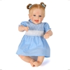 Búp Bê Tái Sinh Thân Gòn 60 cm 24 inch Cô Gái cười có răng Reborn Vinyl Doll PVN3387