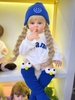 Búp Bê Tái Sinh KEIUMI Ăn Ngón Tay Thân Gòn 60 cm = 24 inch Reborn Vinyl Doll