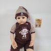 Búp Bê Tái Sinh Thân Gòn BZDOLL 60 cm = 24 inch Pinky Reborn Vinyl Doll PVN3776