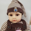 Búp Bê Tái Sinh Thân Gòn BZDOLL 60 cm = 24 inch Pinky Reborn Vinyl Doll PVN3776