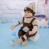 Búp Bê Tái Sinh Thân Gòn BZDOLL 60 cm = 24 inch Pinky Reborn Vinyl Doll PVN3776