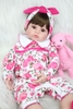 Búp Bê Tái Sinh Thân Gòn BZDOLL Jump Bông 60 cm = 24 inch Pinky Reborn Vinyl Doll PVN3779